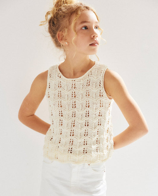 MODÈLE DÉBARDEUR DIANE ENFANT