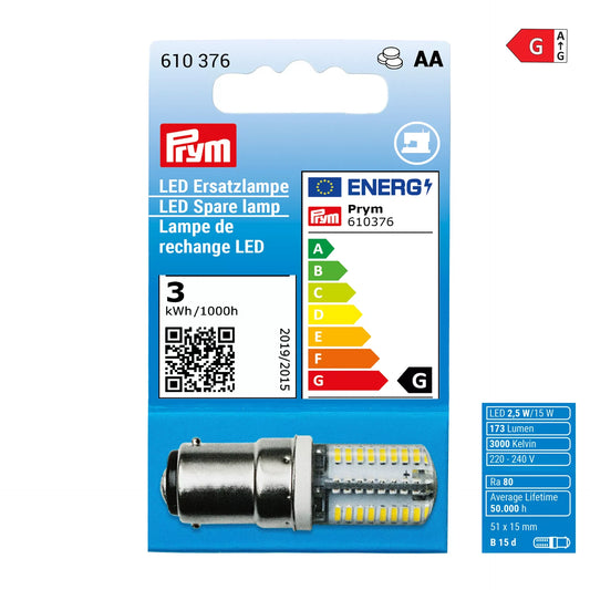 Ampoule de rechange LED pour machines à coudre
