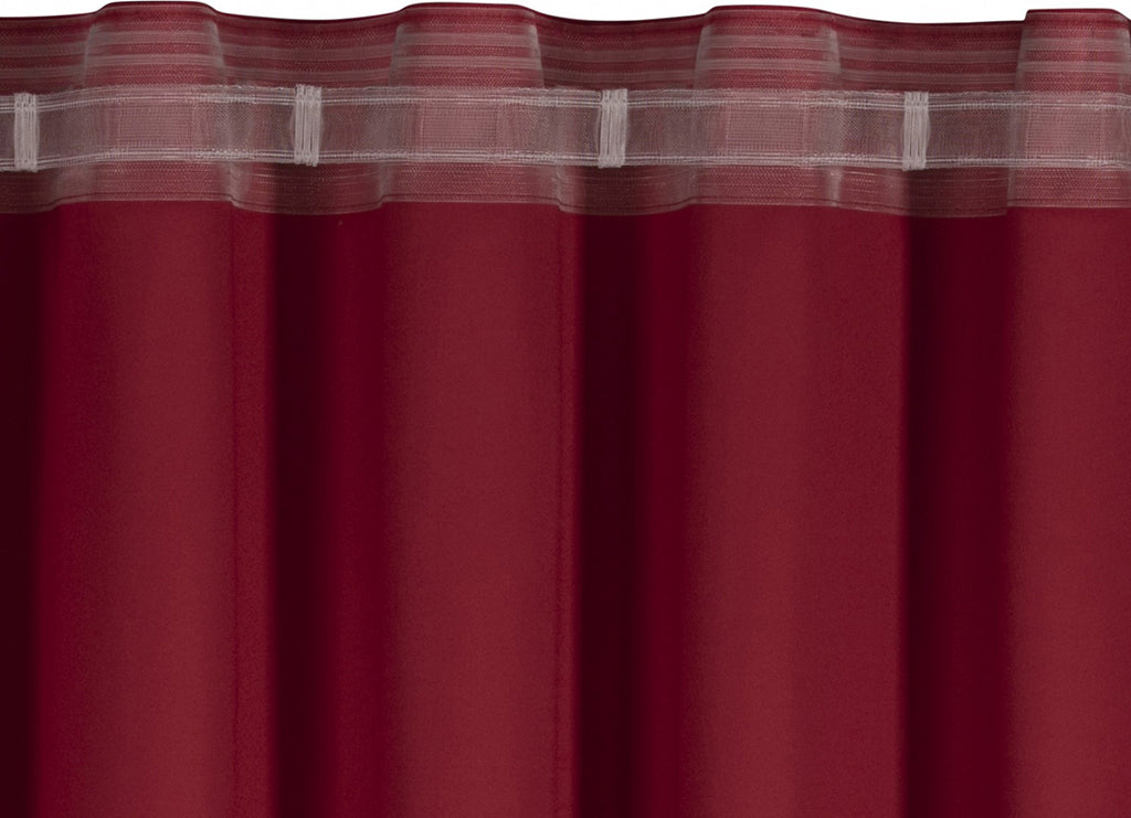 Ruflette / Ruban Fronceur transparente pour rideaux