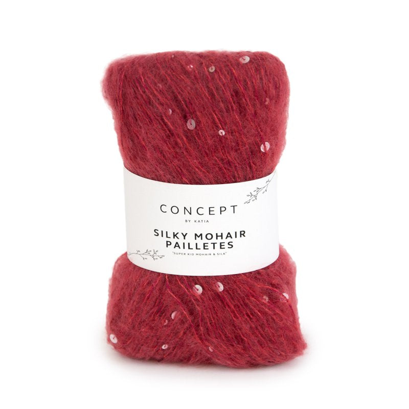 SILKY MOHAIR PAILLETES
