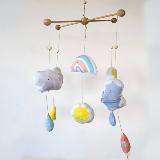 Panneau de tissu Mobile de berceau prêt à coudre