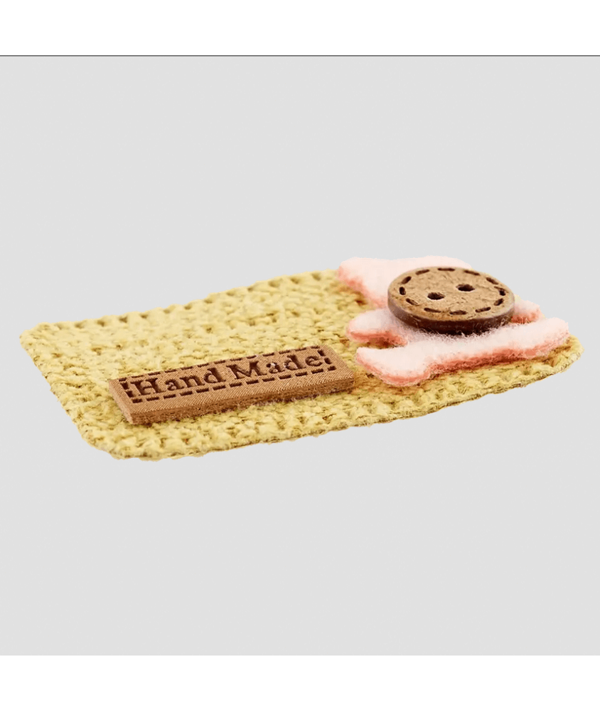 Accessoire Rectangle, Teddy, Hand Made