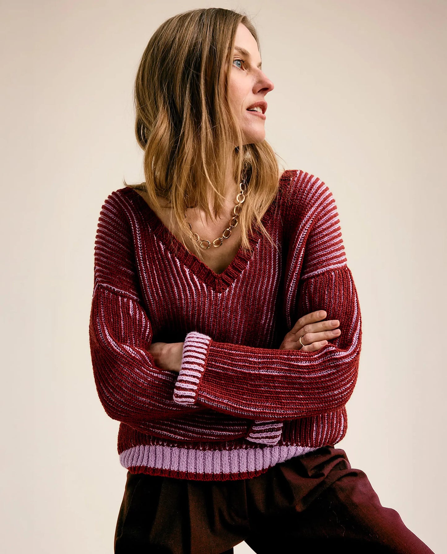 MODÈLE PULL FEMME QUEEN