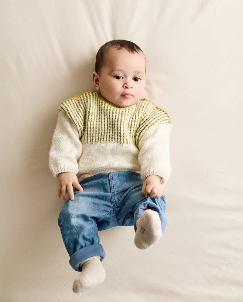 MODÈLE PULL LAYETTE OMÈRE