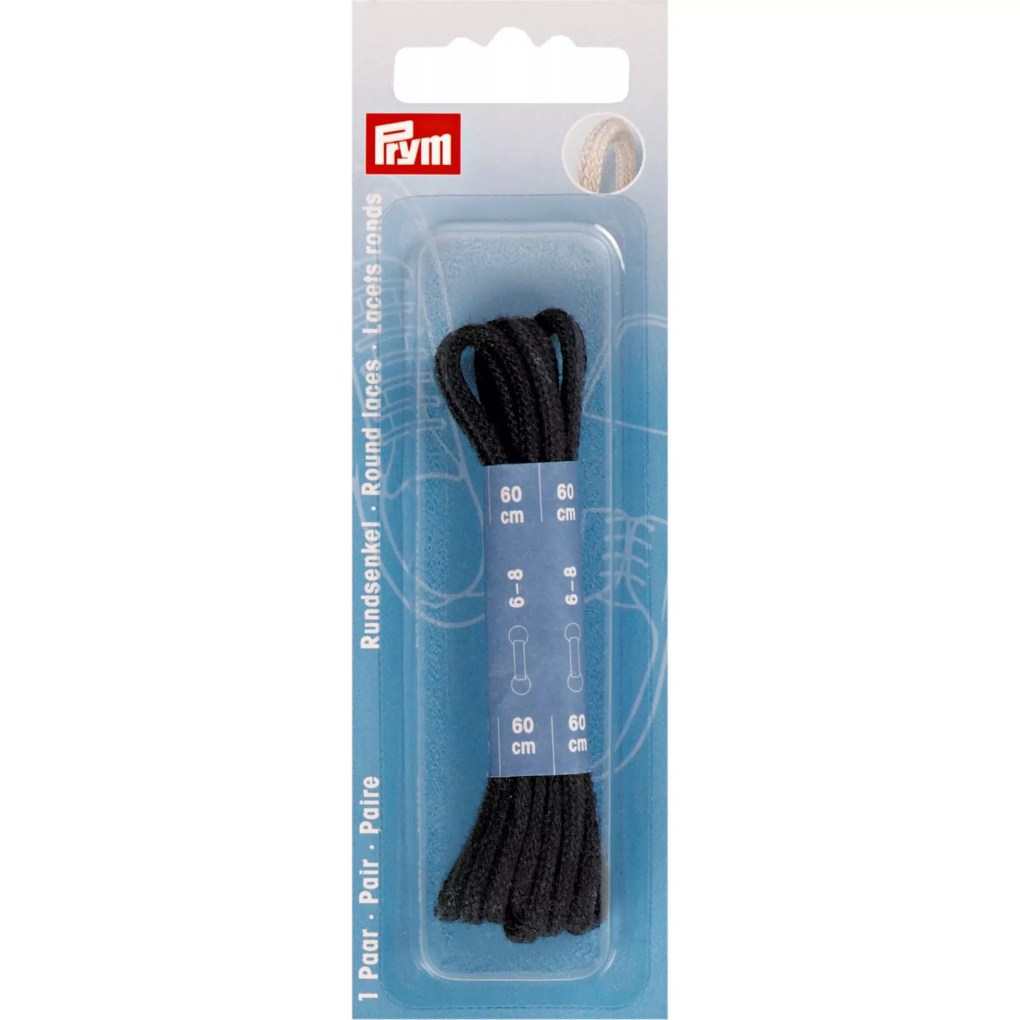 Lacets ronds 3mm