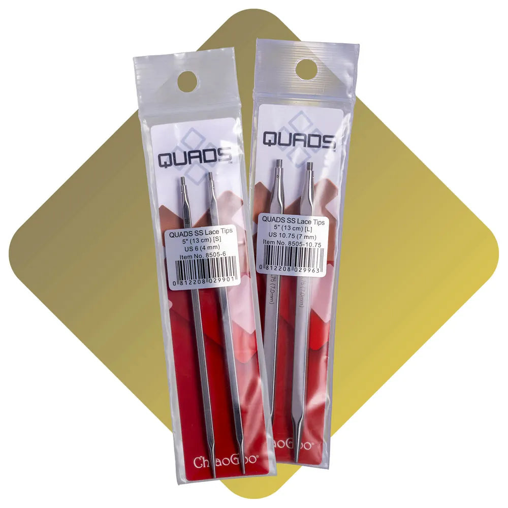 AIGUILLES INTERCHANGEABLES CHIAOGOO QUADS CARREES