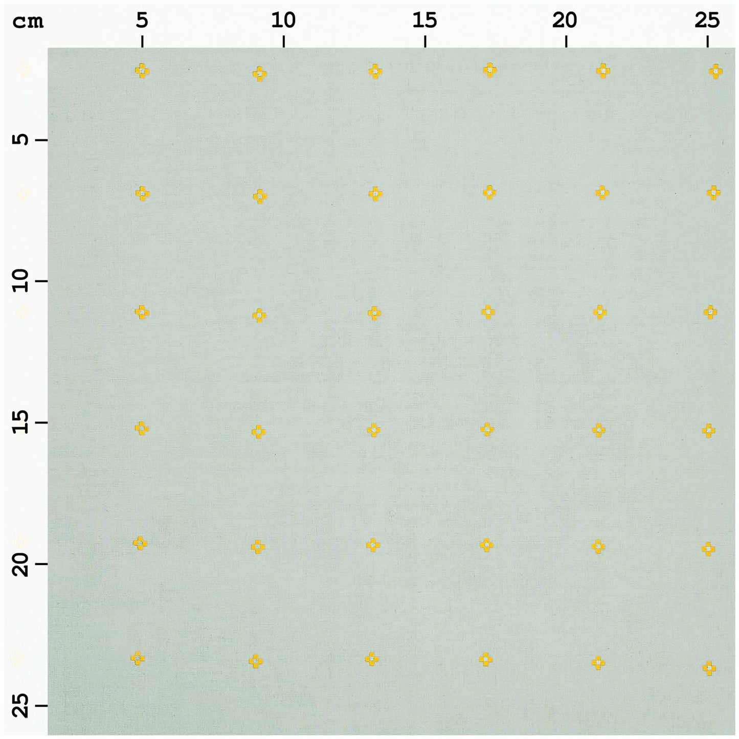 TISSU POPELINE DE COTON PIXEL FLEURS
