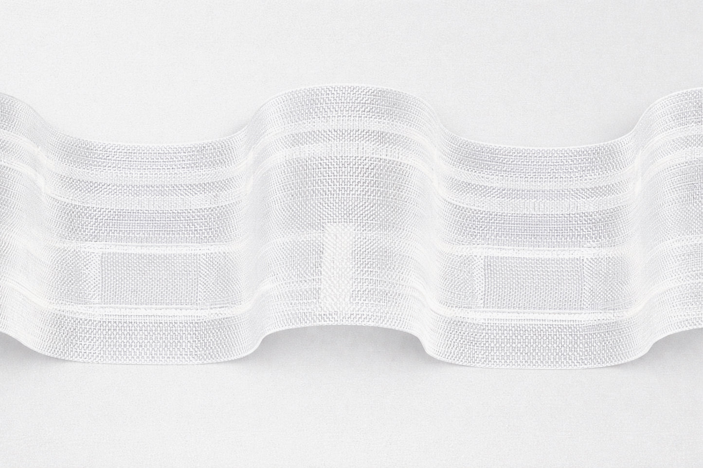 Ruflette / Ruban Fronceur transparente pour rideaux