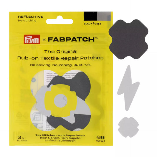 Rub-on Patch REFLECTIVE – Patch textile réfléchissant