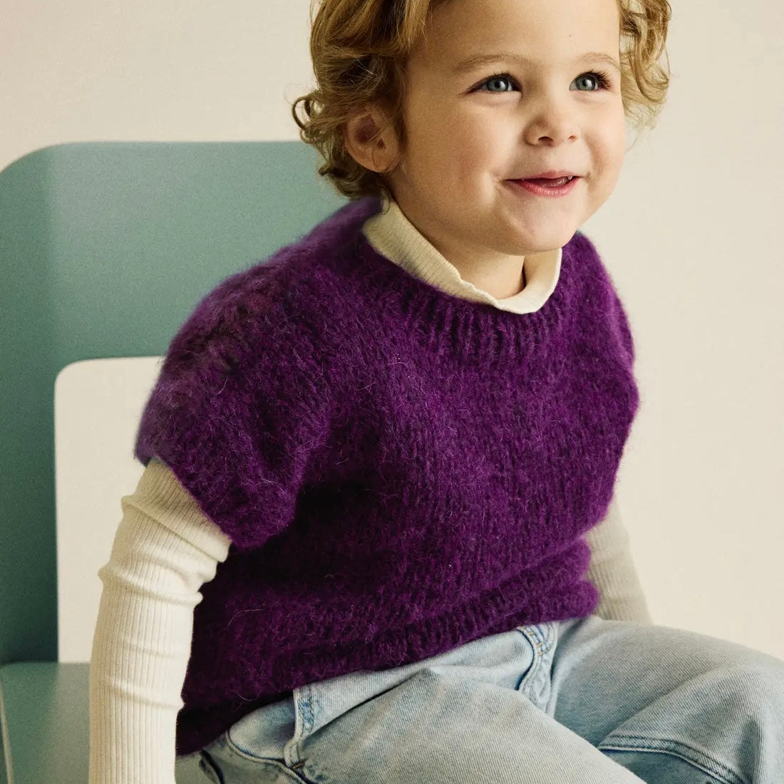 MODÈLE PULL ENFANT SIMONE