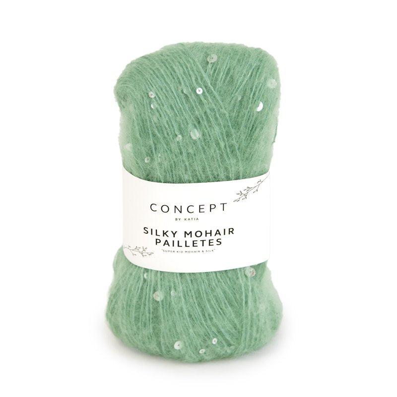 SILKY MOHAIR PAILLETES