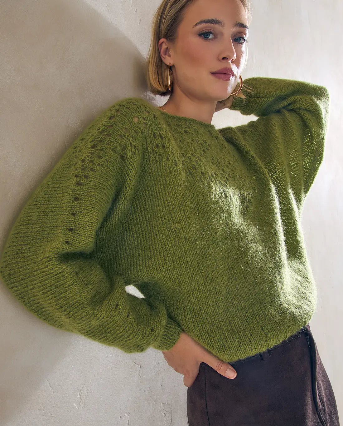 MODÈLE PULL MANCHES LONGUES CARLA