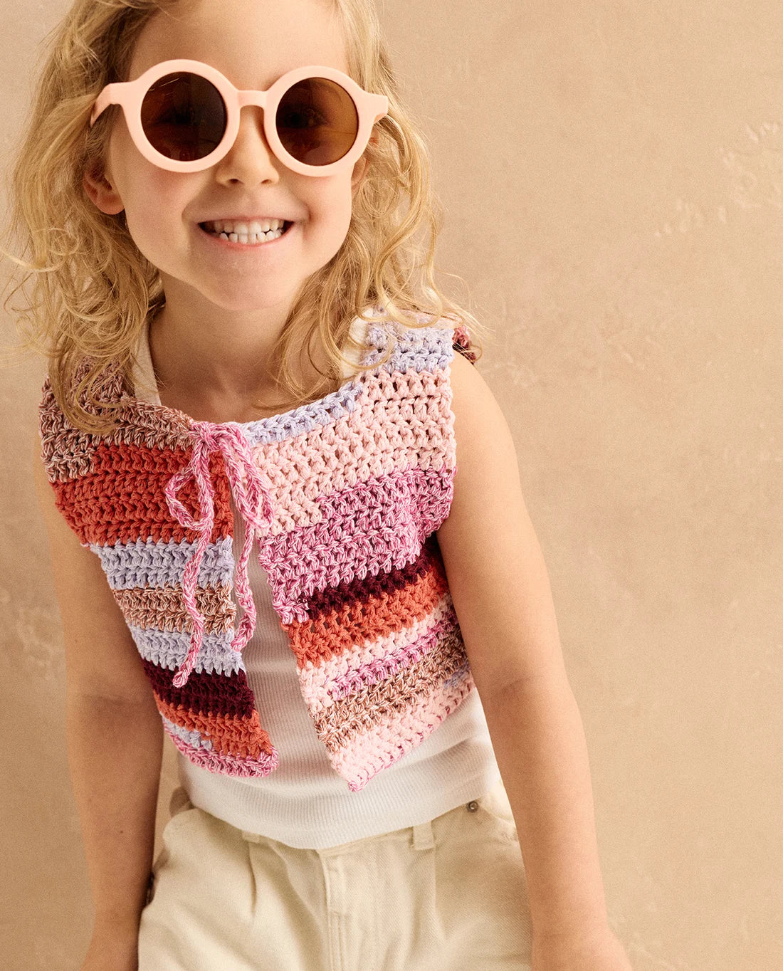 MODÈLE ENFANT GILET MÉLISSE