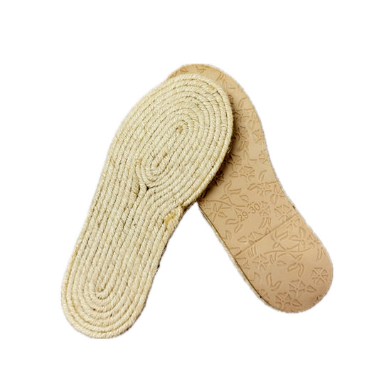 Semelles d’espadrilles Phildar en chanvre – Taille 29/30