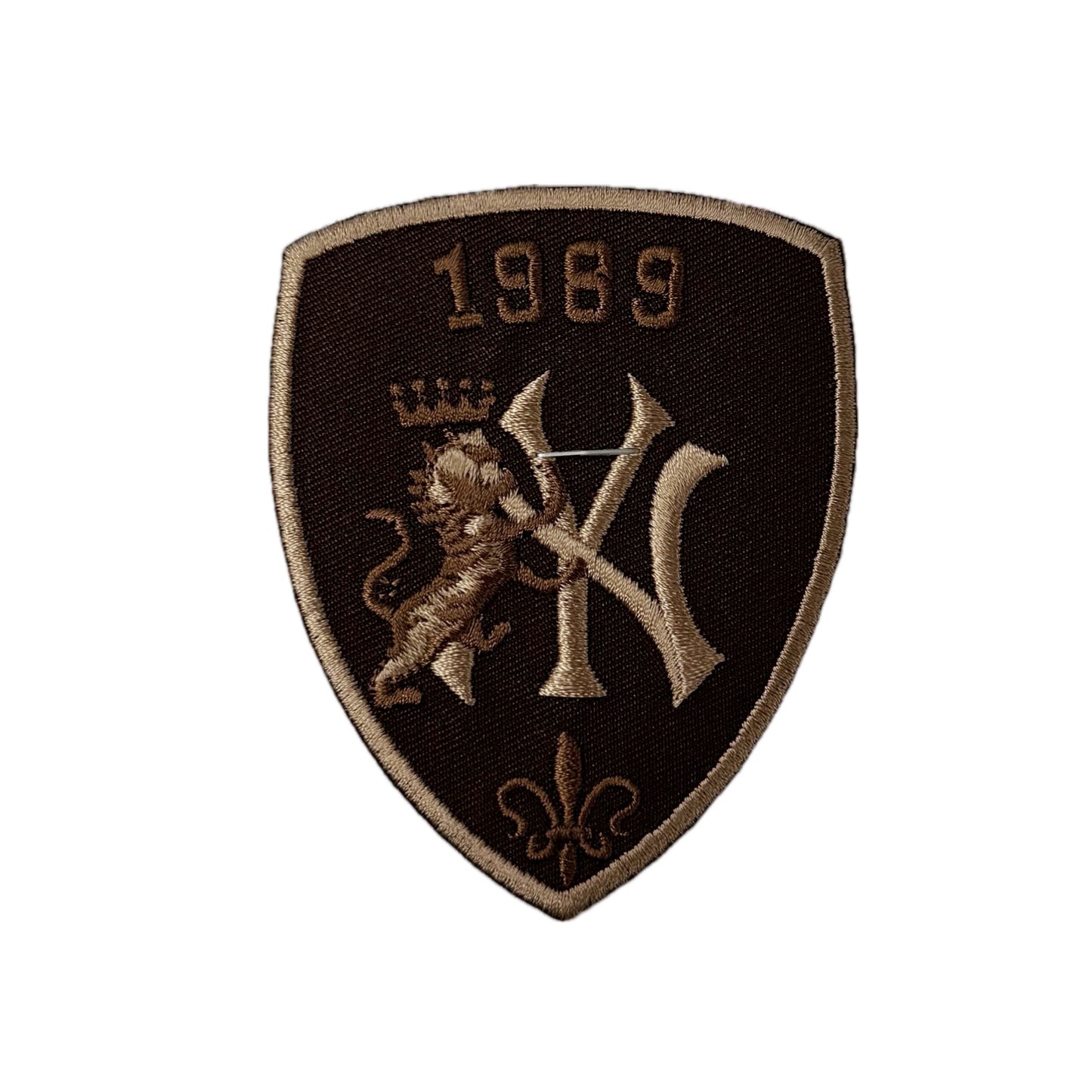 Écusson Thermocollant Blason Vintage NY 1989