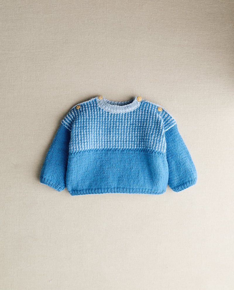 MODÈLE PULL LAYETTE OMÈRE