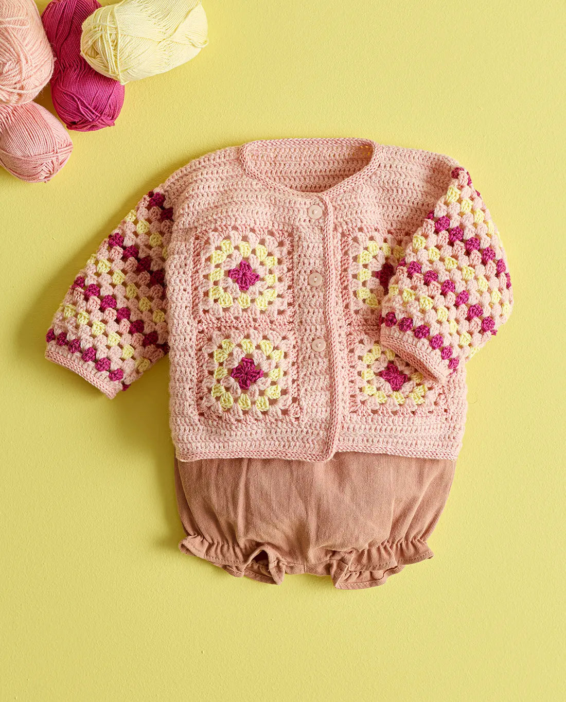 MODÈLE LAYETTE GILET LOLA