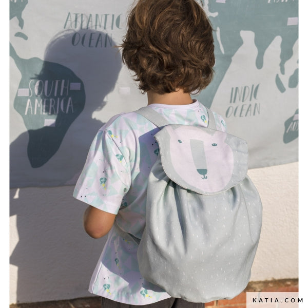 Panneau Canvas Katia Polar Bear Bag