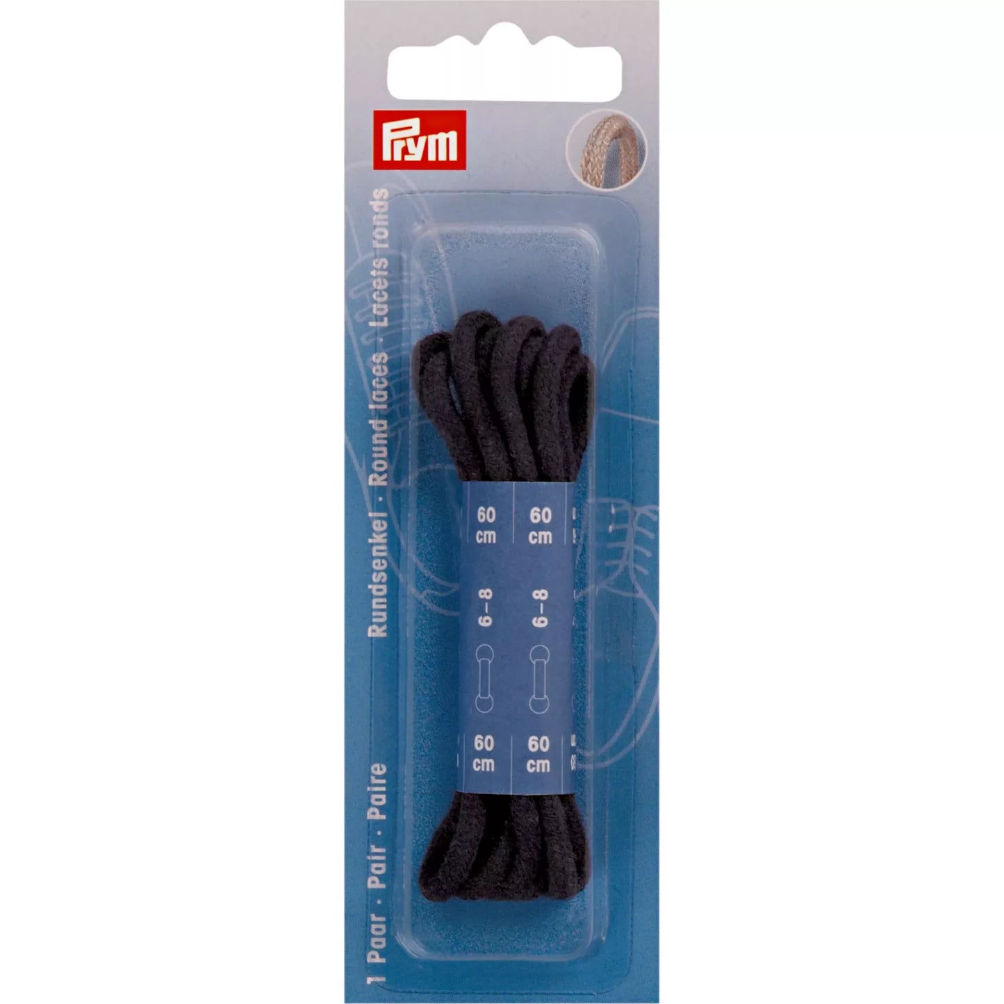 Lacets ronds 3mm