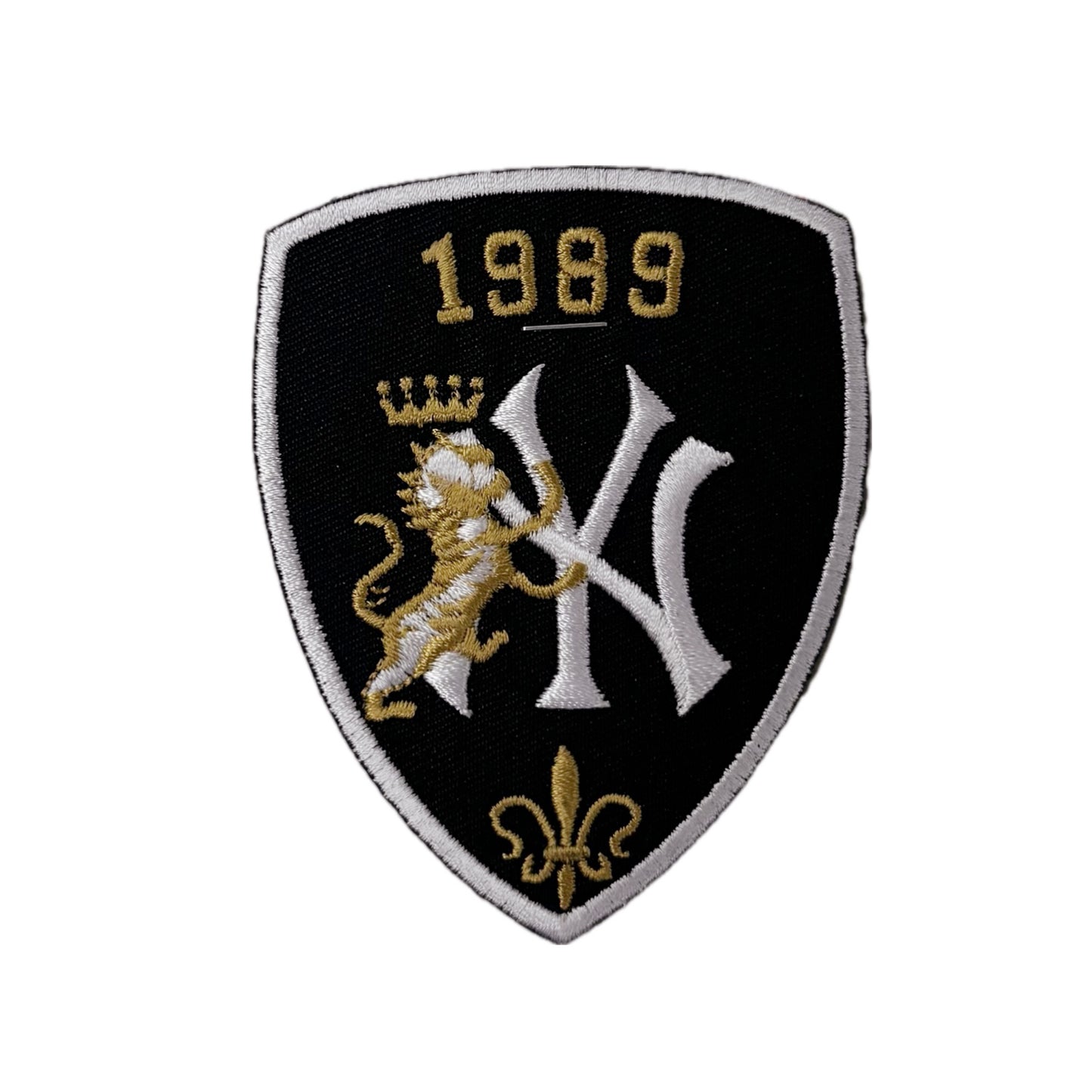 Écusson Thermocollant Blason Vintage NY 1989