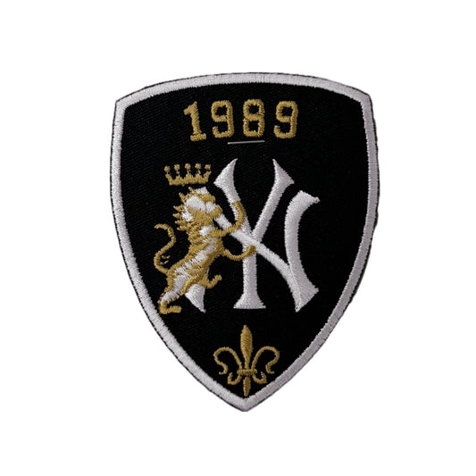 Écusson Thermocollant Blason Vintage NY 1989