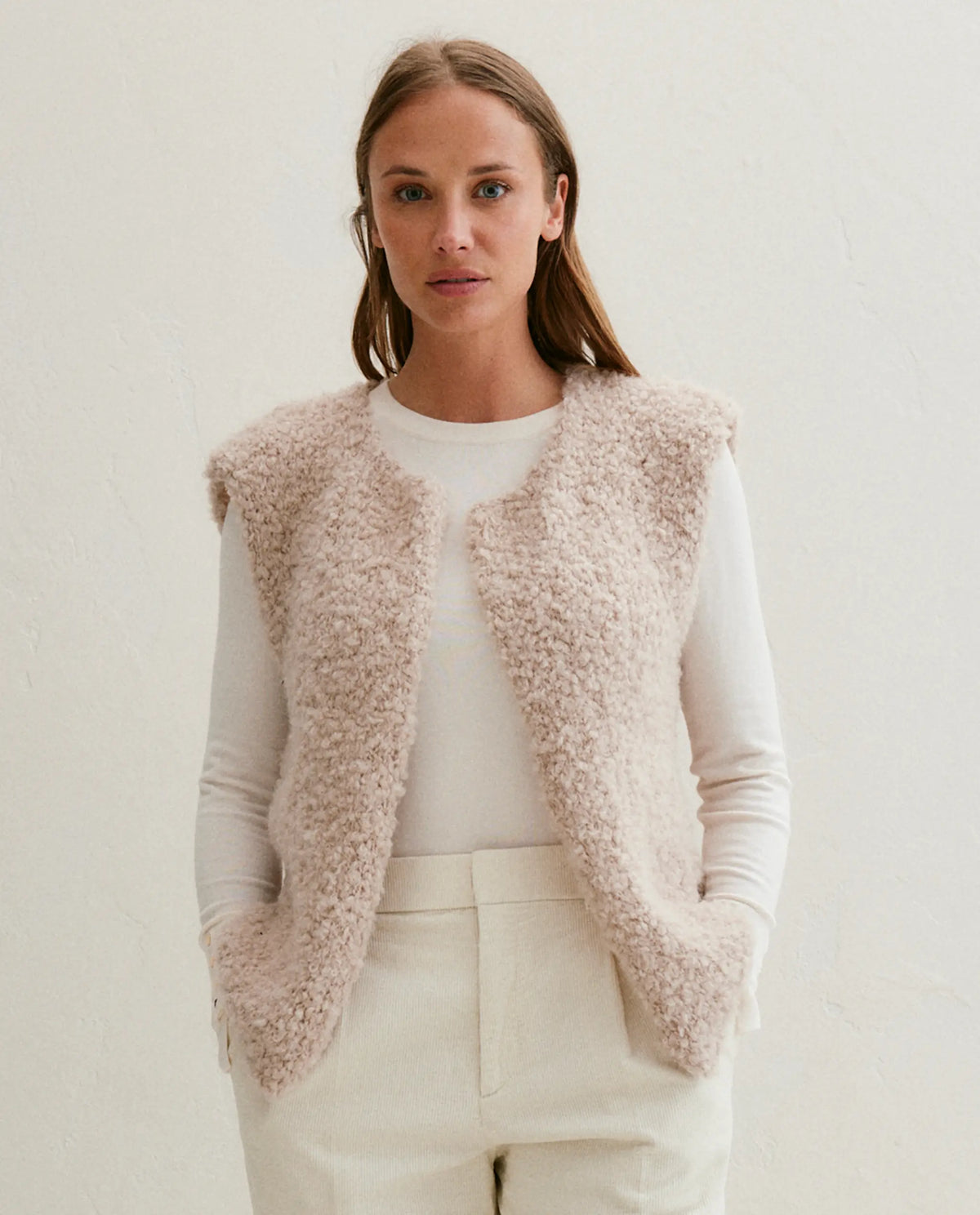 MODÈLE GILET FEMME OLIVIO