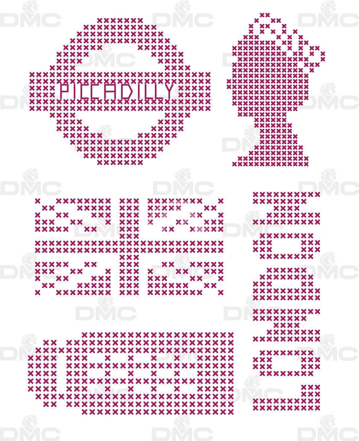 DMC Custom by Me! – Motifs adhésifs à broder