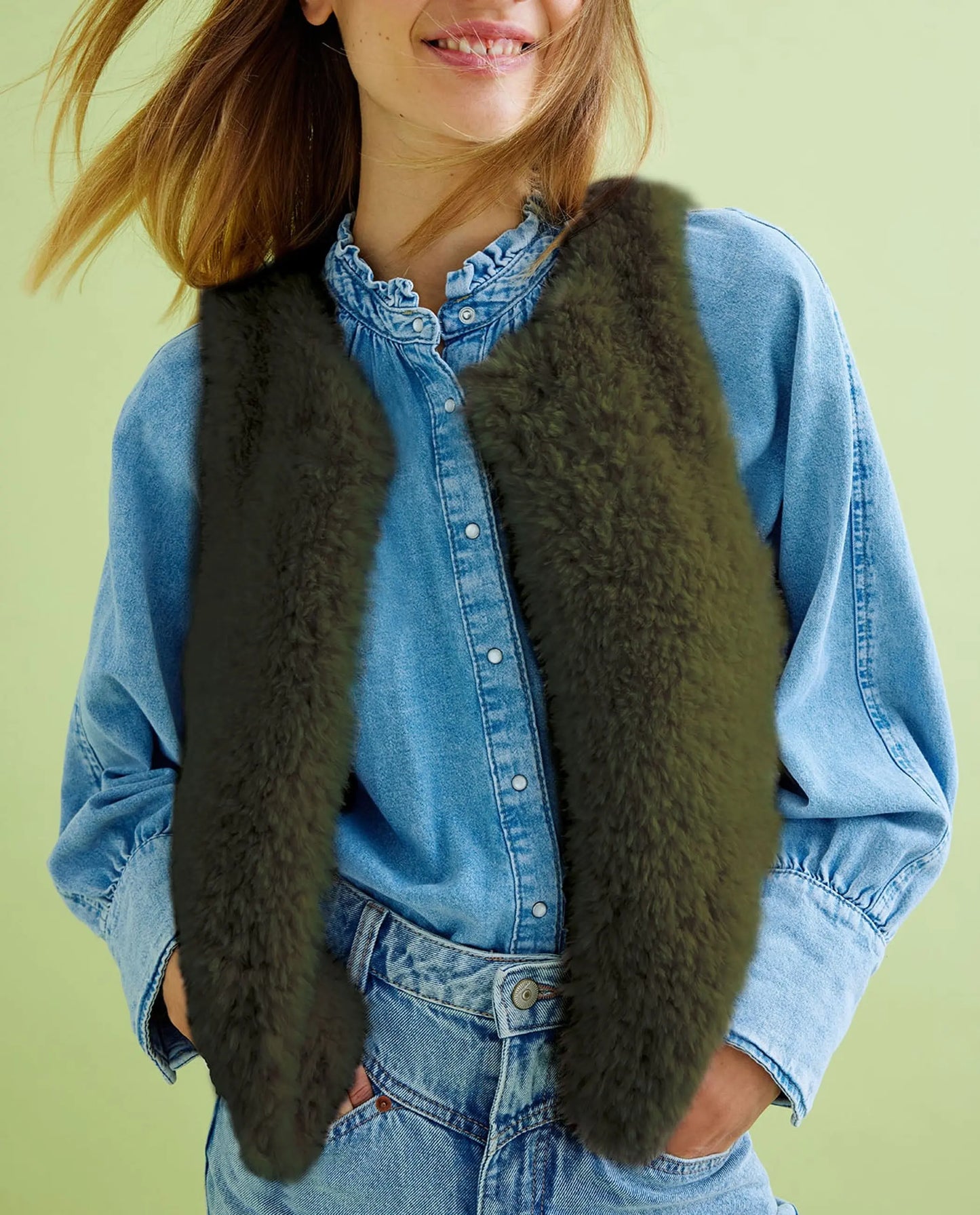 MODÈLE VESTE SANS MANCHES FEMME BOBBY
