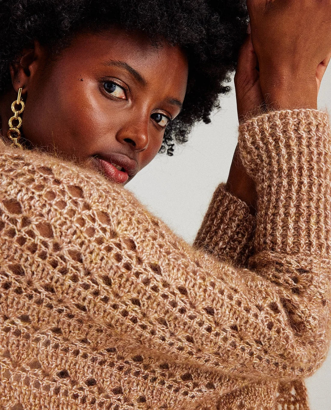 MODÈLE PONCHO FLEUR