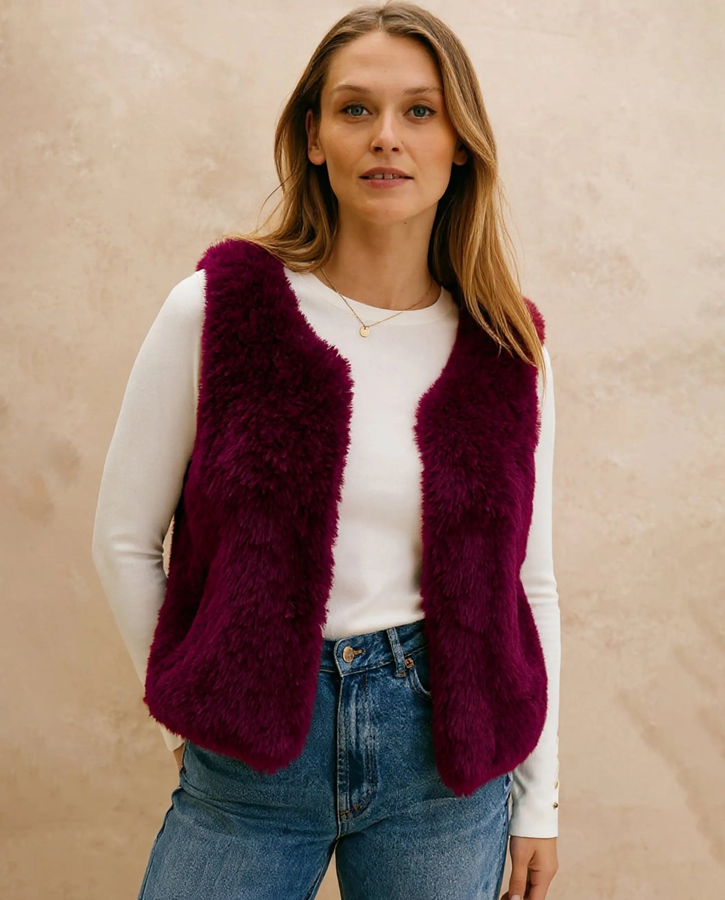 MODÈLE VESTE SANS MANCHES FEMME BOBBY