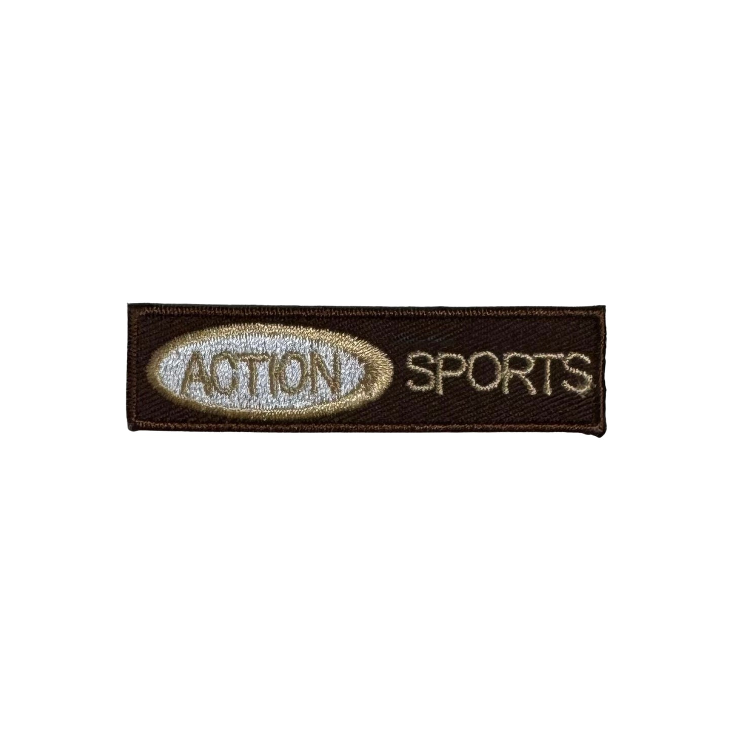 Écusson brodé thermocollant “Action Sports”