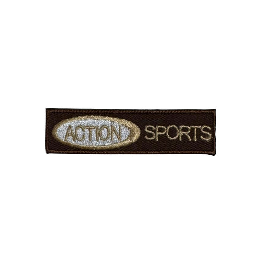 Écusson brodé thermocollant “Action Sports”