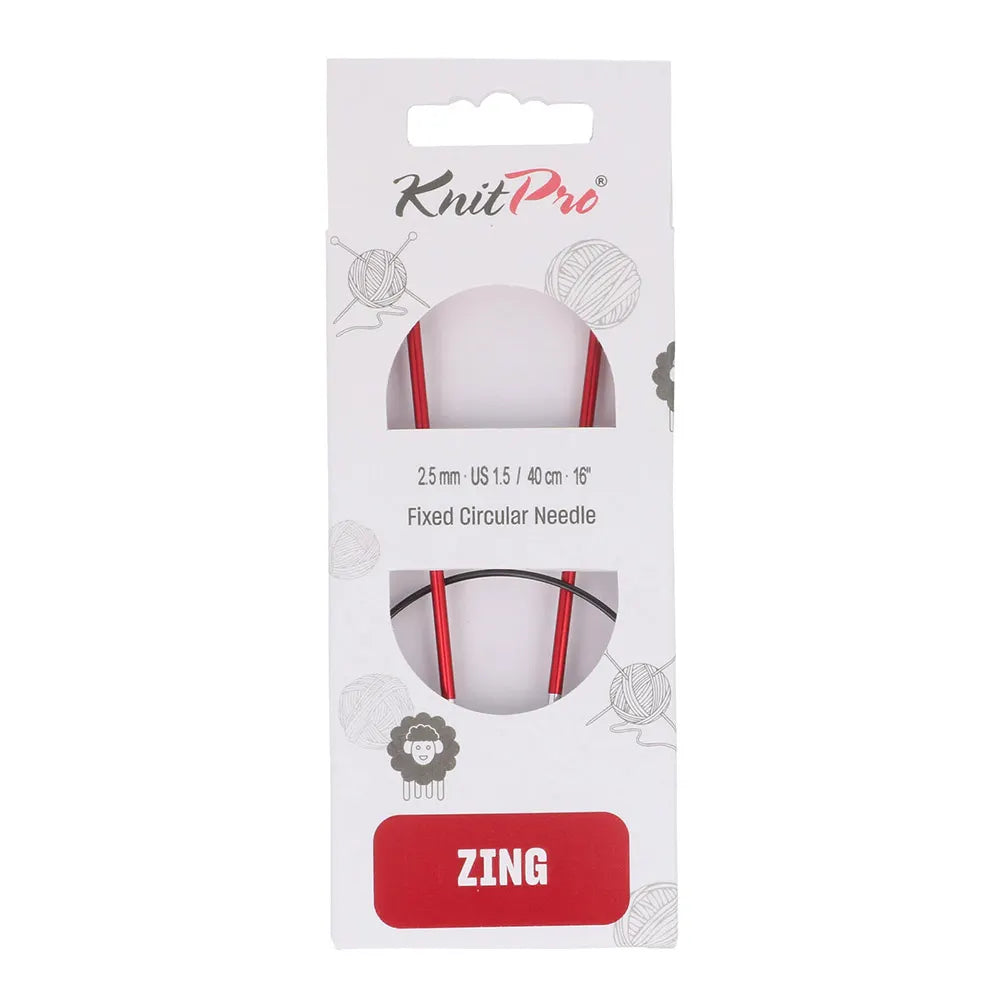 Aiguilles circulaires KnitPro Zing