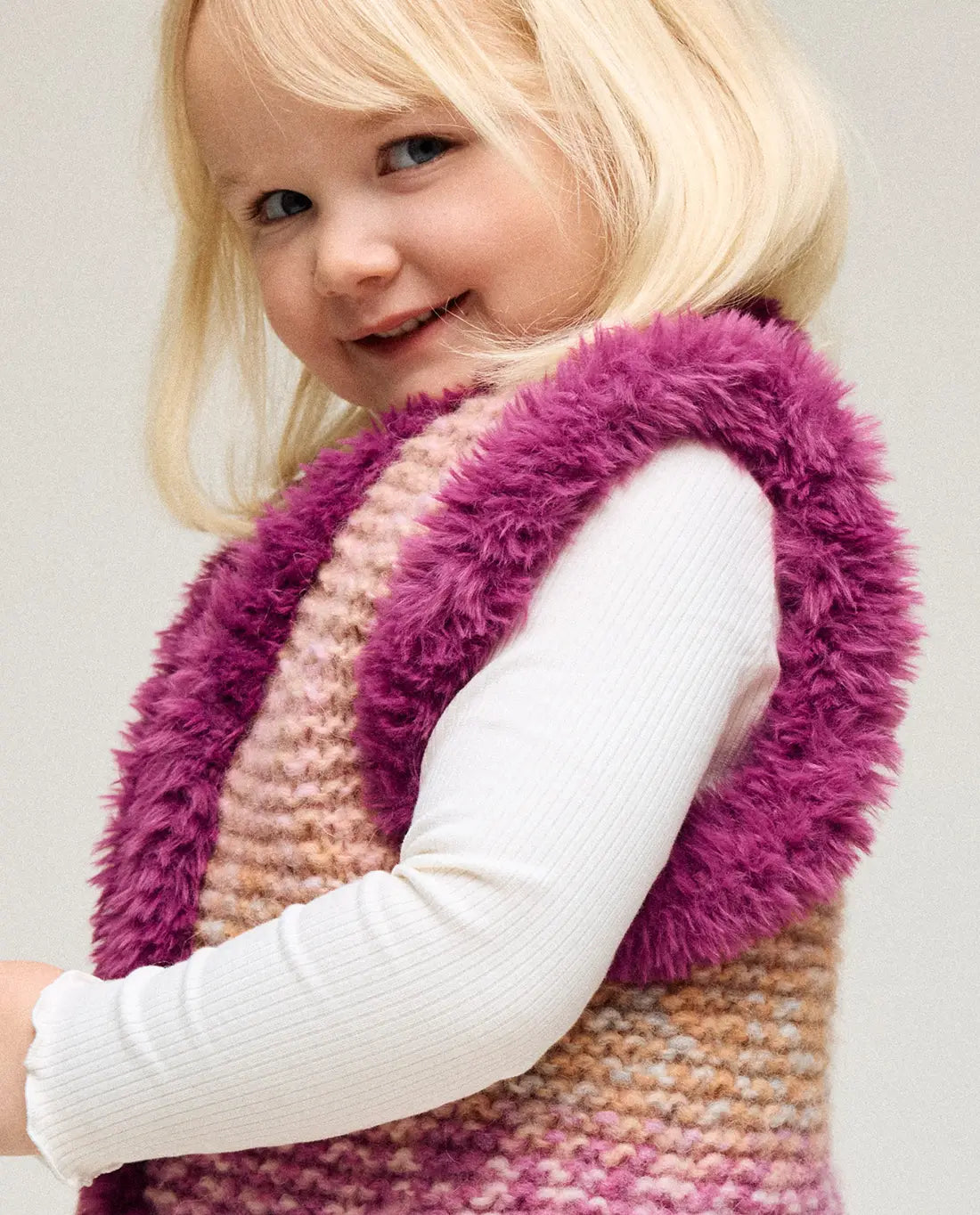 MODÈLE ENFANT BOLÉRO ET BONNET PAIGE