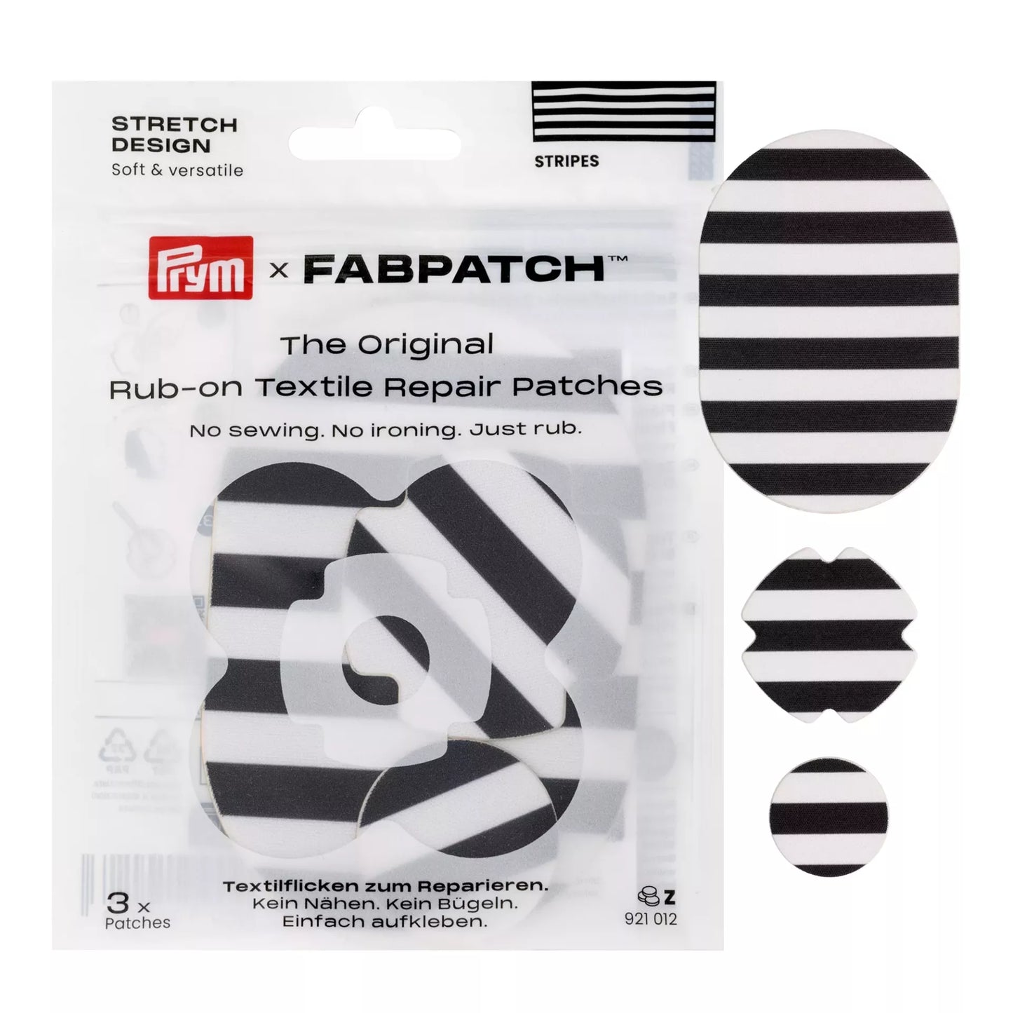 Rub-on Patch STRETCH DESIGN