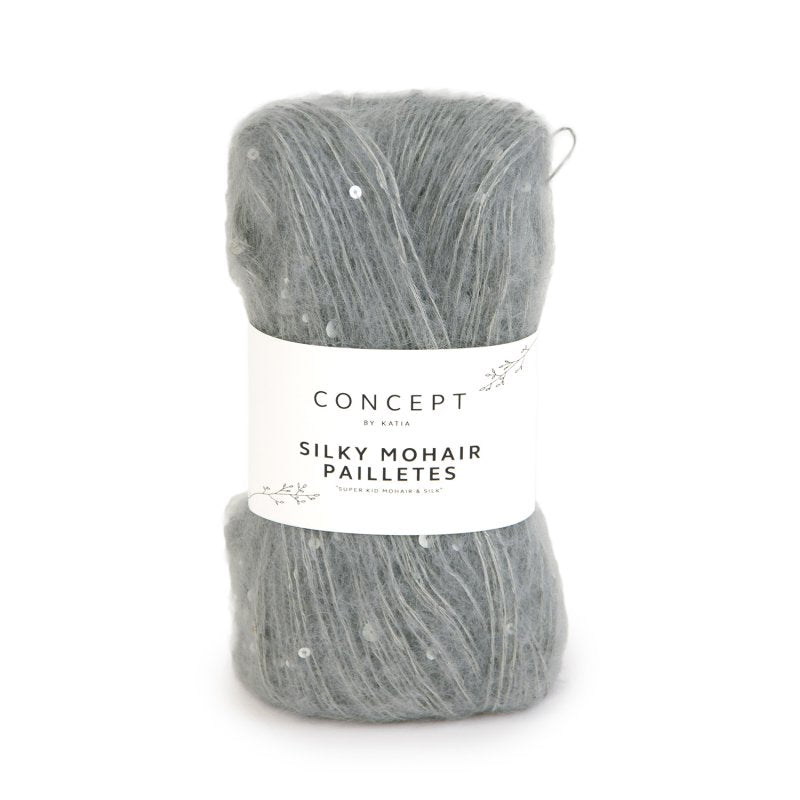 SILKY MOHAIR PAILLETES