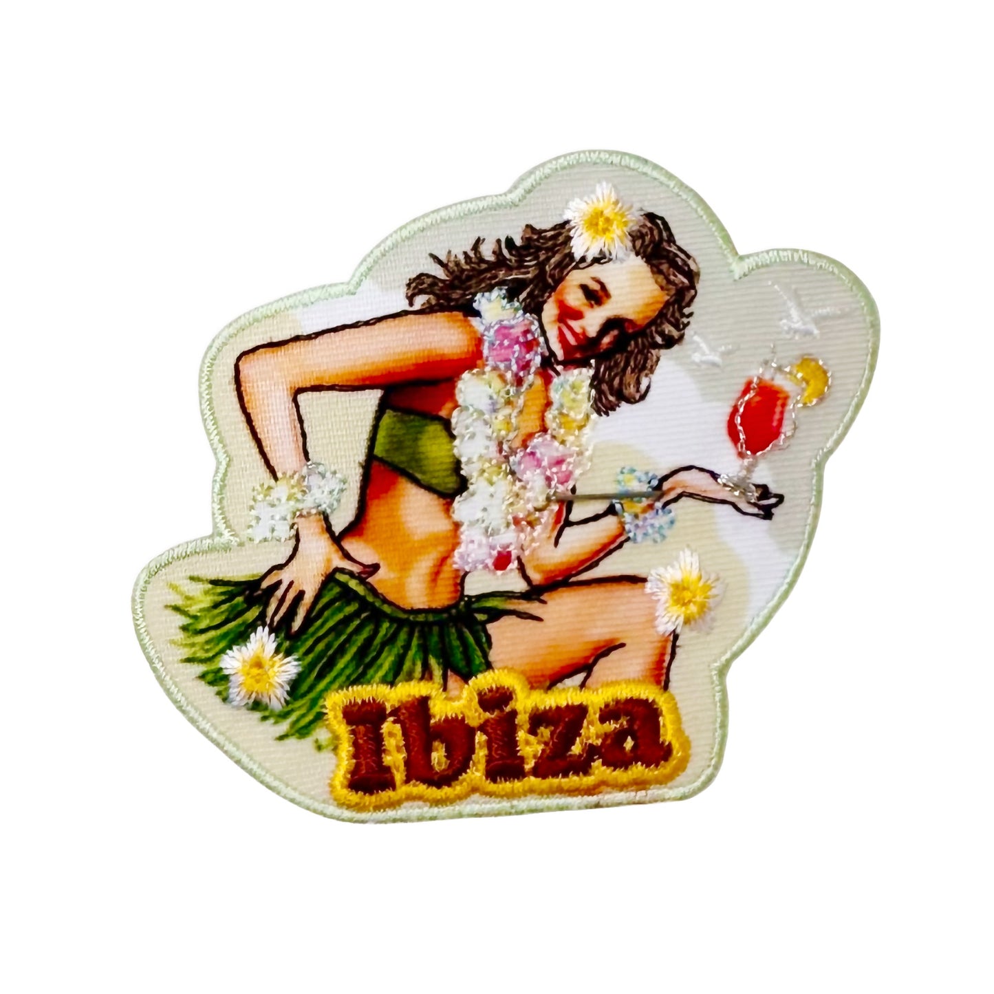 Écusson Thermocollant Pin-Up Vintage