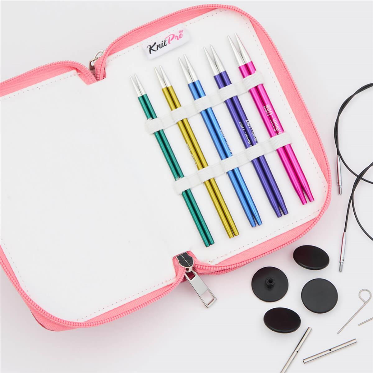KnitPro Zing – Set Starter d’aiguilles circulaires interchangeables