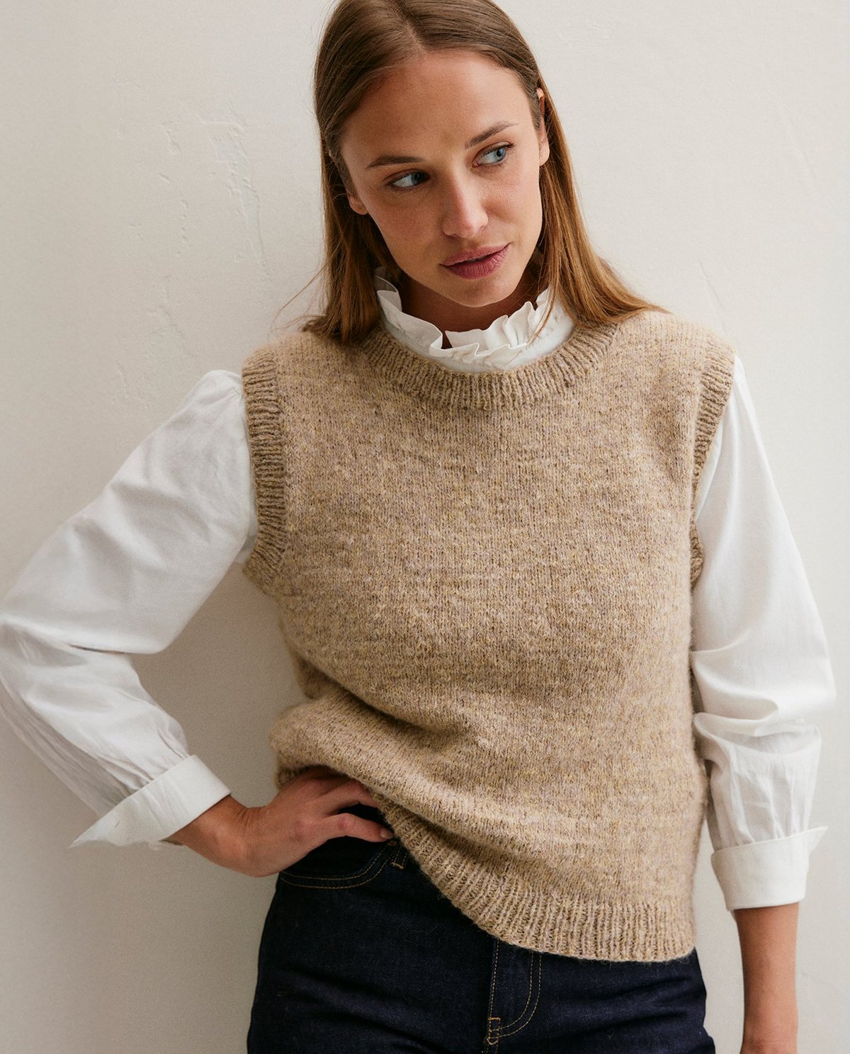 Modèle Pull Femme Olive