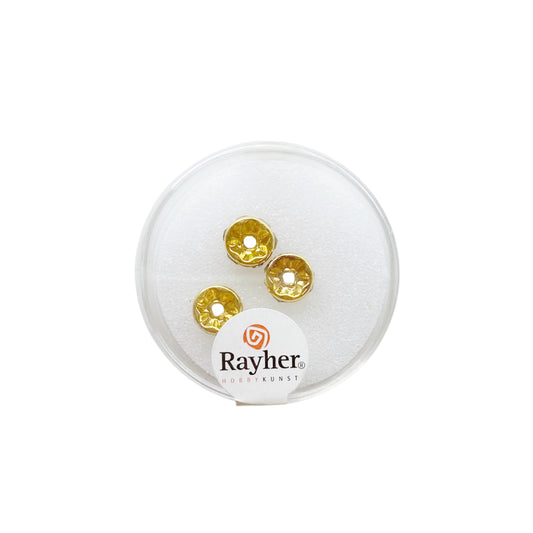 Rondelles strass avec cristaux – 8mm