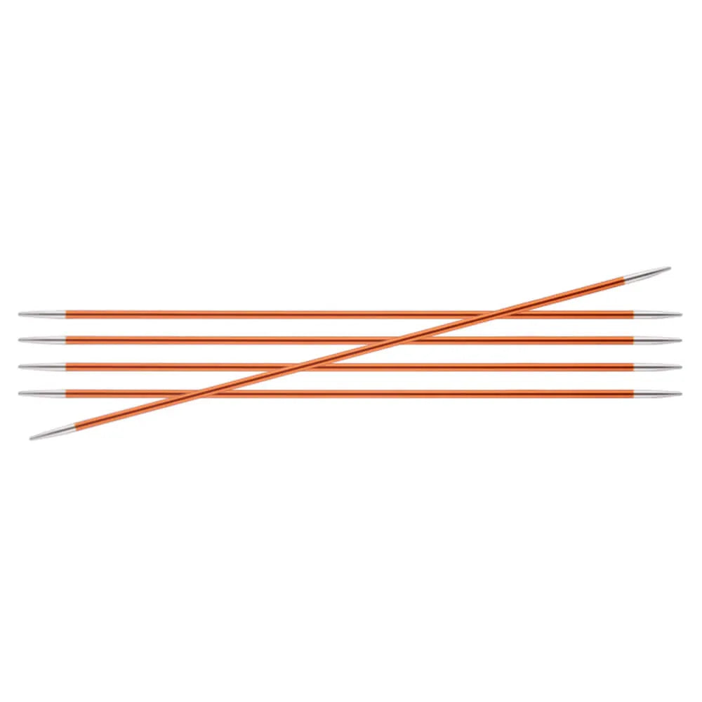 Aiguilles double pointe KnitPro Zing 15 cm