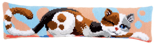 Kit bas de porte à broder au point de croix