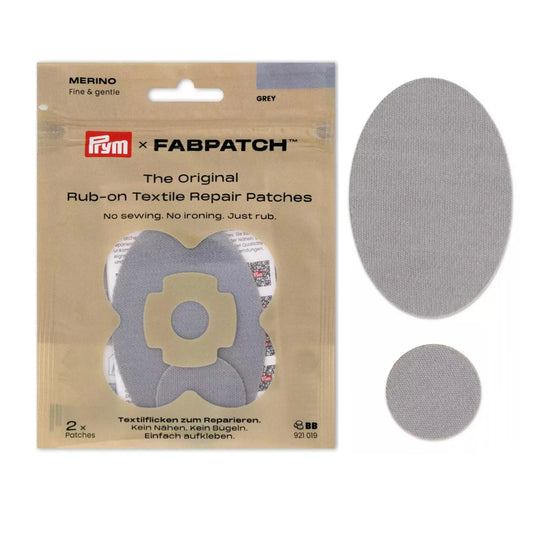 Rub-on Patch MERINO - Patch textile laine mérinos