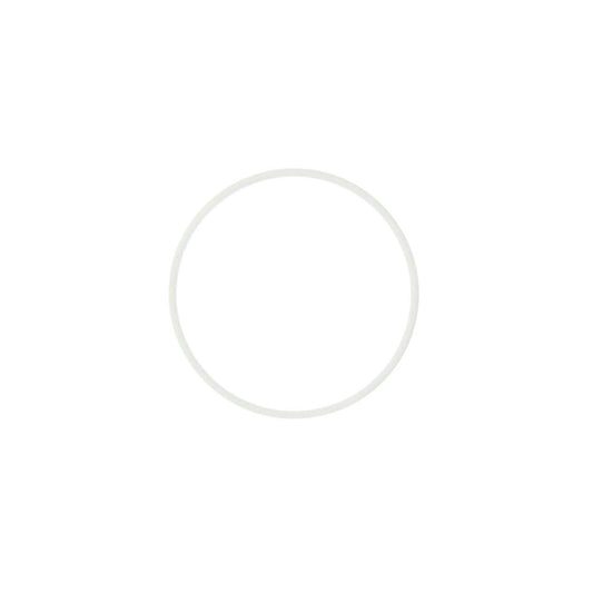 ANNEAU MÉTALLIQUE BLANC
