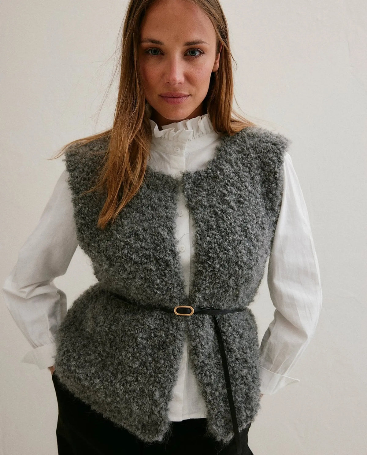 MODÈLE GILET FEMME OLIVIO