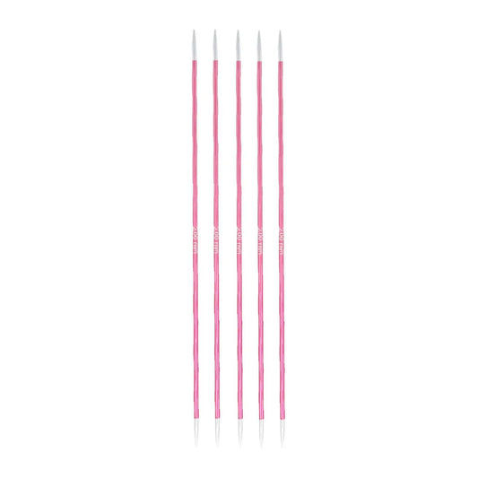 Aiguilles double pointe KnitPro Zing 15 cm
