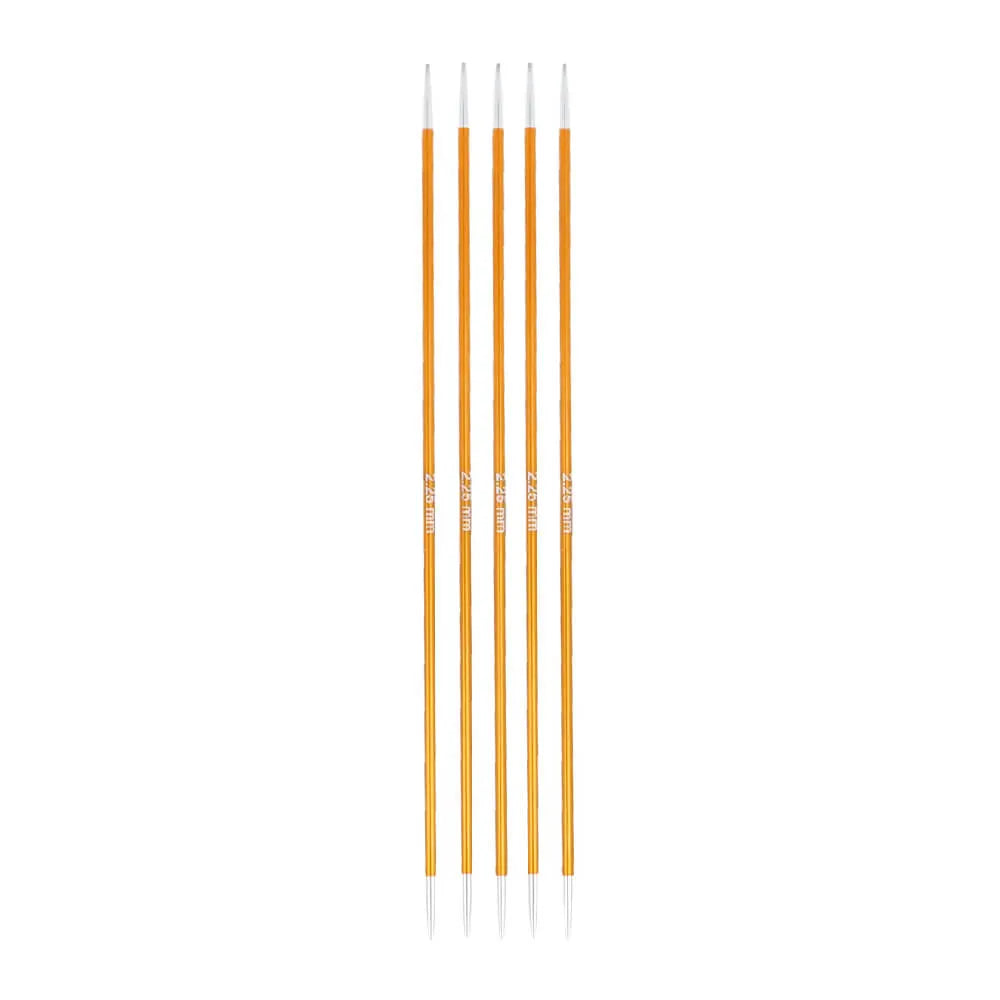 Aiguilles double pointe KnitPro Zing 15 cm