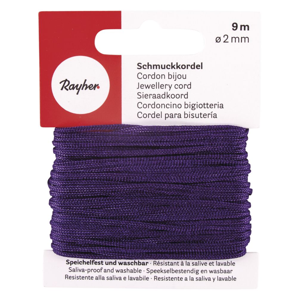 Jewellery Cord 2mm 9m