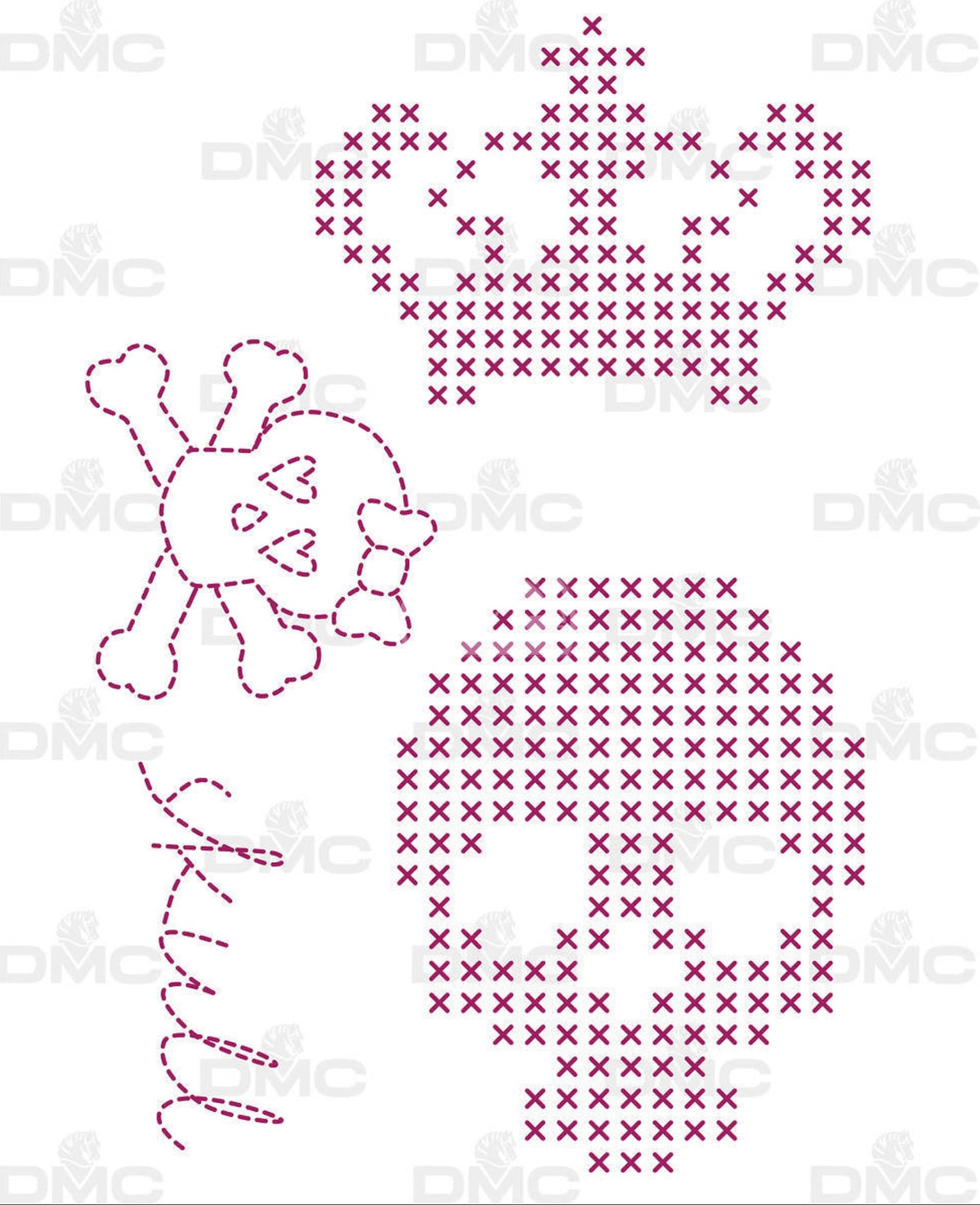 DMC Custom by Me! – Motifs adhésifs à broder