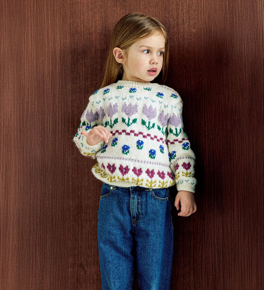 MODÈLE PULL ENFANT SUZETTE